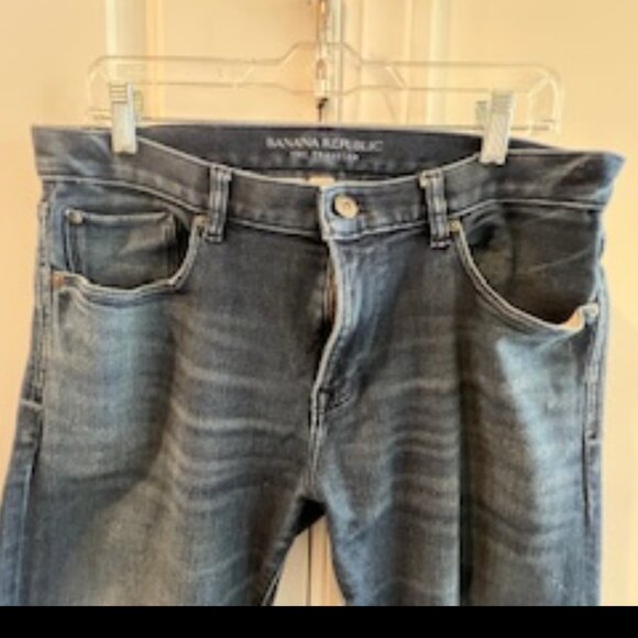 Mens Banana Republic "The Traveler" Denim Jean-33 x 30 Slim - Picture 5 of 11